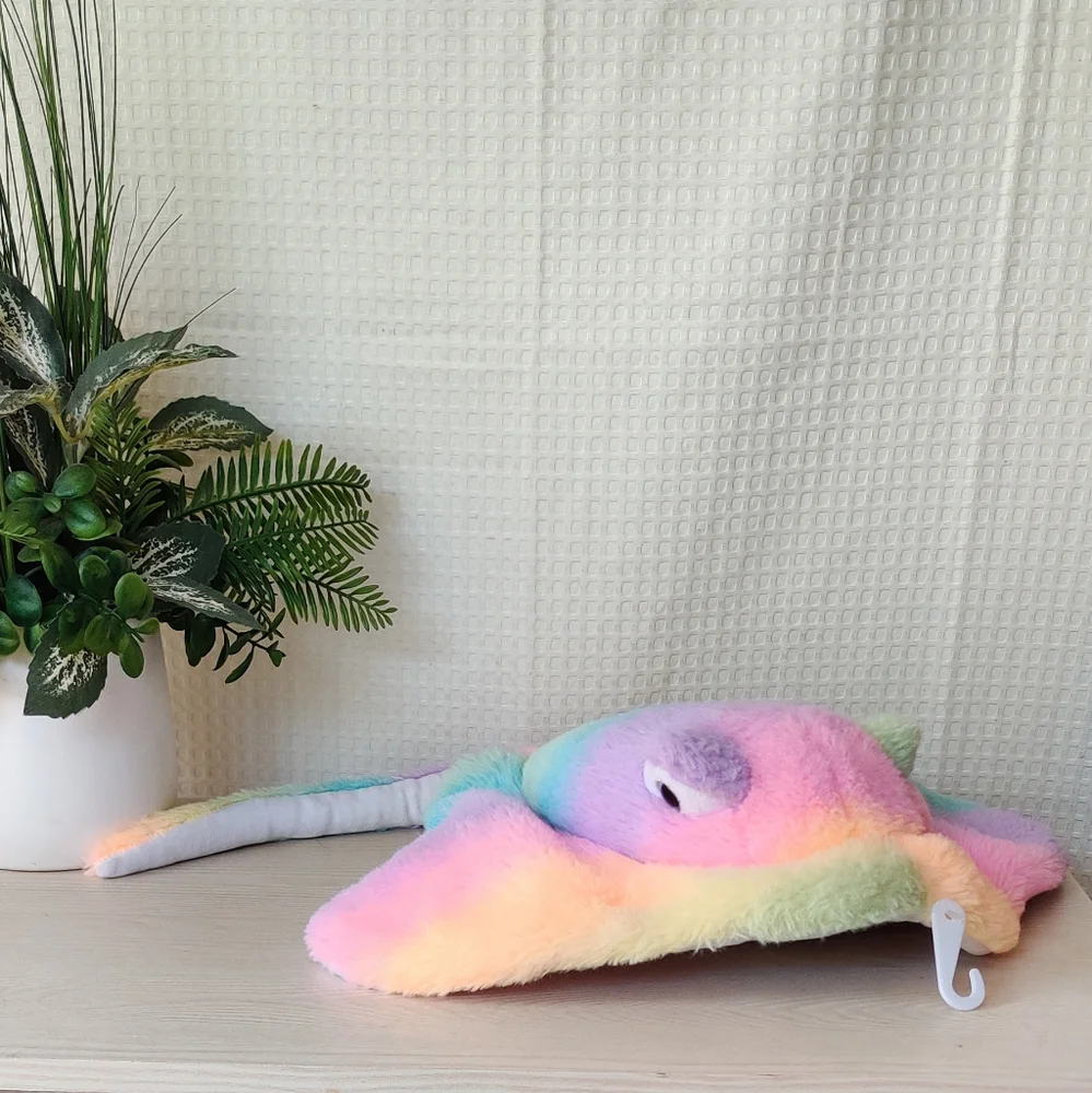 Fiesta Rainbow Sherbet Stingray Plush/Stuffed Animal 22